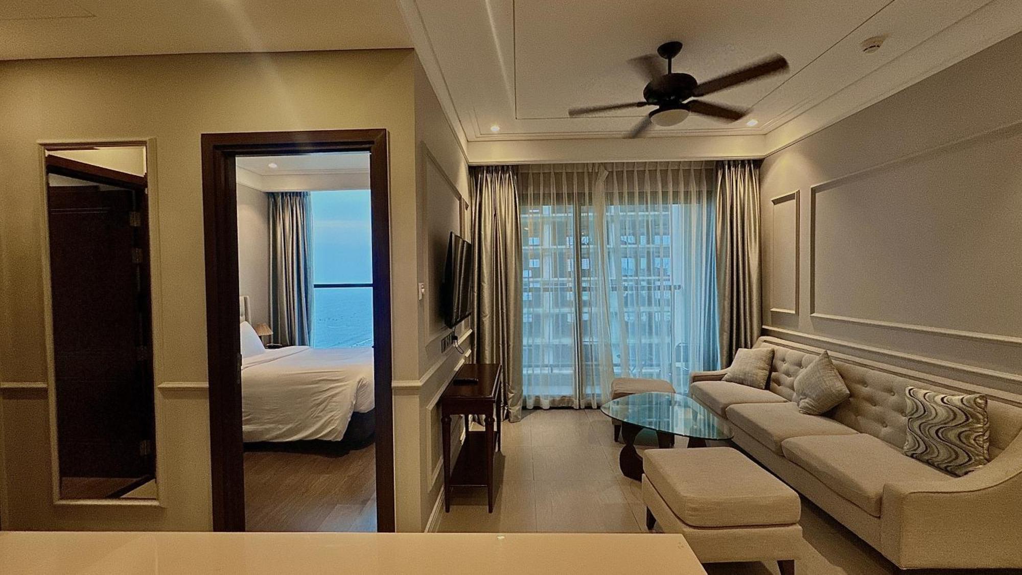 Da Nang Ocean View Luxury Apartment ภายนอก รูปภาพ