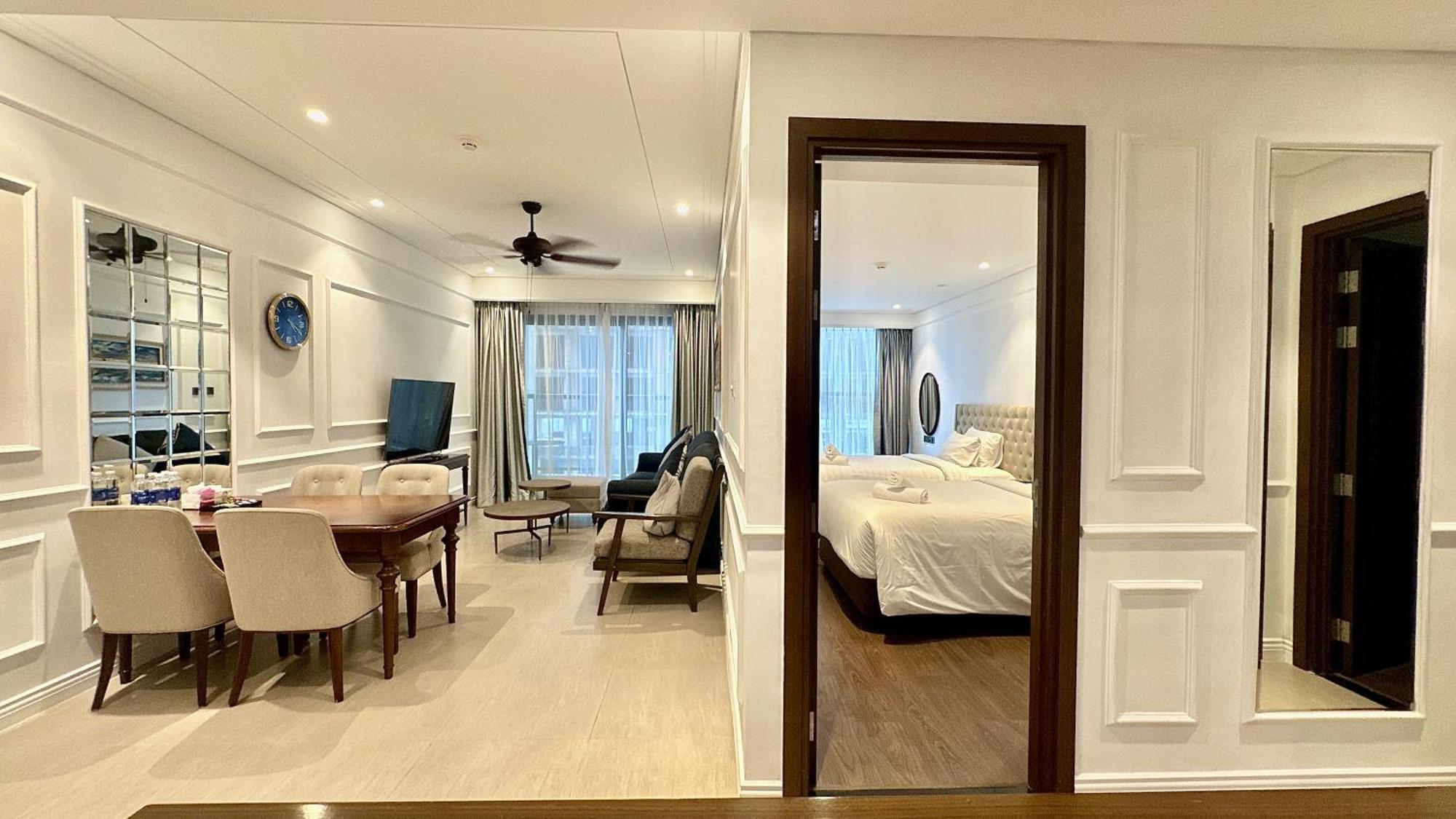 Da Nang Ocean View Luxury Apartment ภายนอก รูปภาพ